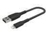Belkin BoostCharge Lightning-kabel 15cm