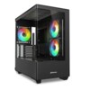 ELITE SHARK CM100 (schwarz, Tempered Glass x 2)