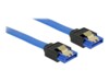 DeLOCK Seriel ATA-kabel Blå 30cm