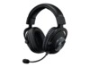Logitech G Pro X Kablet Høretelefoner Sort