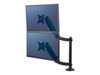 Fellowes Platinum Monitor Arm Monteringssæt 2 skærme Op til 27'