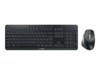CHERRY STREAM DESKTOP ULTIMATE Sæt med mus og tastatur Saks Hvid Trådløs Kablet Tysk