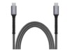 FIXED Armor USB 2.0 USB Type-C kabel 1.2m Grå