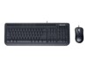 Microsoft Wired Desktop 600 Sæt med mus og tastatur Kablet UK