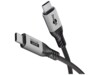 USB-C™ Cable, USB4™ Version 2.0, 1 m, black;grey, 1 m, black, grey