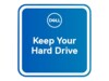 Dell 3 År Keep Your Hard Drive Support opgradering 3år