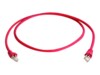 Telegärtner CAT 6 S/FTP, PiMF 7.5m Patchkabel Rød