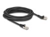 DeLOCK CAT 8.1 S/FTP 5m Patchkabel Sort