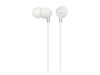 Sony MDR EX15LP Kabling Øreproptelefoner Hvid