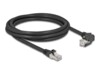 DeLOCK CAT 6 S/FTP 2m Netværkskabel Sort