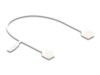 DeLOCK CAT 6 Ikke afskærmet parsnoet (UTP) 30cm Patchkabel Hvid