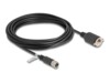 DeLOCK CAT 6a S/FTP 5m Netværkskabel Sort