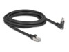 DeLOCK CAT 6 S/FTP 3m Netværkskabel Sort