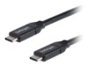 StarTech.com USB C To USB C Cable - 3 ft / 1m - USB-IF Certified - 5A PD - USB 2.0 - USB Type C Charging Cable - USB C Fast Charge Cable (USB2C5C1M) USB Type-C kabel 1m Sort