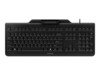 CHERRY SECURE BOARD 1.0 Tastatur Kablet USA med Euro-symbol