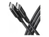 AXAGON BUCM-CM20AB USB Type-C kabel 2m Sort