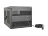 Eaton Tripp Lite Series 16-Device USB Charging Station Cabinet with Sync for iPad and Android Tablets, Wall-Mount and Cart Options, 230V, Schuko CEE7 to C13 Plug, Black Multi-enhedsoplader