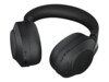 Jabra Evolve2 85 UC Stereo Trådløs Kablet Høretelefoner Sort