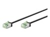 goobay CAT 8.1 U/UTP, Unshielded 15cm Patchkabel Sort