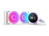 NZXT Kraken Elite 240 RGB kølesystem 1-pack Hvid 2 x 120 mm