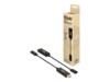 Club 3D Videoadapterkabel 22cm Sort
