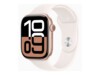 Apple Watch Series 10 (GPS + Cellular) 46 mm Pink Hvid SmartWatch