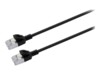 Prokord Slim CAT 6a U/FTP 2.5m Netværkskabel Sort