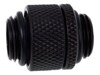 Alphacool Eiszapfen Connector Series Double-Threaded Kølevæske system tilpasning 1-pack Sort