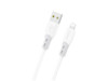 Dudao L25SL USB-A to Lightning 1m hvid