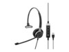 EPOS IMPACT SC 630 USB ML Kablet Høretelefoner Sort