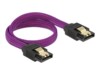DeLOCK Seriel ATA-kabel Lilla 30cm