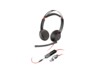 HP Poly Blackwire 5220 Kablet Høretelefoner Sort