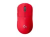 Logitech G PRO X SUPERLIGHT 2 SE Optisk Trådløs/kablet Rød