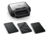 Tefal Ultra Compact SW383D10 Sandwichmaker / vaffeljern / paninimaskine Rustfrit stål