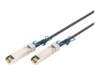 DIGITUS Afskærmet tvillingeaksial 3m 25GBase-kabel til direkte påsætning