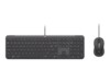 Logitech 920-013344 Tastatur Saksnøglekontakt Kablet Fransk