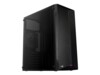 AeroCool Split Tårn ATX Ingen strømforsyning Sort