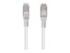 Lanberg CAT 5e Foldet uskærmet snoet par (F/UTP) 10m Patchkabel Grey RAL 7035