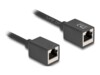 DeLOCK CAT 6a S/FTP 7.5m Forlængerkabel til netværk Sort