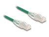 DeLOCK CAT 6a U/FTP 1m Netværkskabel Grøn