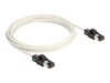 DeLOCK CAT 6a S/FTP 3m Patchkabel Hvid
