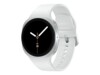 Samsung Galaxy Watch8 40 mm Sølv Hvid SmartWatch