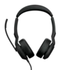 Jabra Evolve2 50 UC Stereo Kablet Høretelefoner Sort
