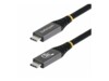 StarTech USB4 / Thunderbolt / DisplayPort 2.1 USB Type-C kabel Sort