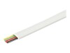 goobay 100m Bulk telefonkabel Hvid
