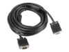 Lanberg VGA-kabel 5m Sort
