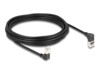 DeLOCK CAT 6a S/FTP 5m Netværkskabel Sort
