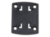 KRAM Fix2Car universal Adapterplade Til bil Sort