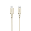 DUDAO L7SCL USB-C to cable 30W 2m white Lightning to USB-C 1m
