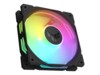 ASUS TUF Gaming TR120 ARGB Reverse Fan 1-pack Sort 120 mm